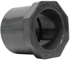 Lasco 837211BC Reducing Bushing, 1-1/2 x 1 in, Spigot x Slip, PVC, SCH 80 Schedule
