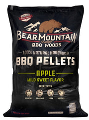 PELLET WOOD BBQ APPLE 20LB