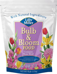Lilly Miller 100099089 Bulb and Bloom Food, 4 lb Bag, Solid, 4-10-10 N-P-K Ratio