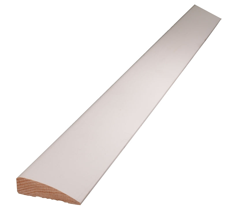 ALEXANDRIA Moulding 0W327-93084C1 Casing Moulding, 84 in L, 2-1/4 in W, Wood, Primed