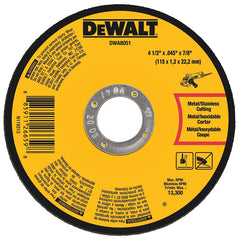 DWA8051 CUT-OFF WHEEL METAL