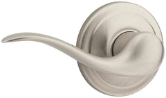 Weiser Toluca Series 9GLA1010-050 Passage Lever, Levers Lock, Satin Nickel, Residential, Universal Hand, 2 Grade