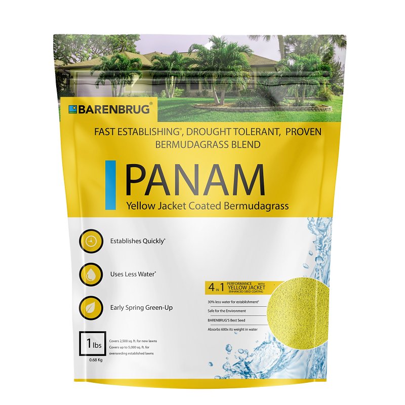 Wonderlawn 10057 Bermuda Grass Seed, 1 lb Bag