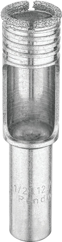 DeWALT DW5578 Drill Bit, 1/2 in Dia, 2-1/4 in OAL, Spiral Flute, 3/8 in Dia Shank, Round Shank