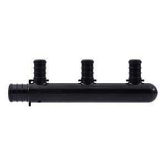 SharkBite UPMPT3C Multi-Port Closed Pipe Tee, 3-Inlet, 3/4 in Inlet, 1/2 in Outlet, Acudel Polymer