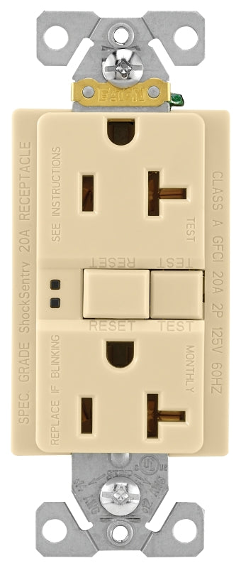 GF20V-BX-L/VGF20V IVORY GFCI