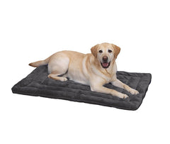 PLUSH MAT GRAY LARGE 32 X 20IN