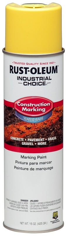 Industrial Choice 264695 Marking Spray Paint, Hi-Vis Yellow, 17 oz, Can