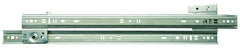 Knape & Vogt 1300P ZC 20 Drawer Slide, 75 lb, 20 in L Rail, 1/2 in W Rail, Steel, Zinc