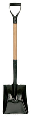 Garant 80421 Shovel, 8-1/2 in W Blade, Steel Blade, Wood Handle, D-Grip Handle, 25-5/8 in L Handle