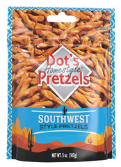 Dot's Homestyle Pretzels 7399959 Pretzels, Southwest Seasoned Flavor Bag