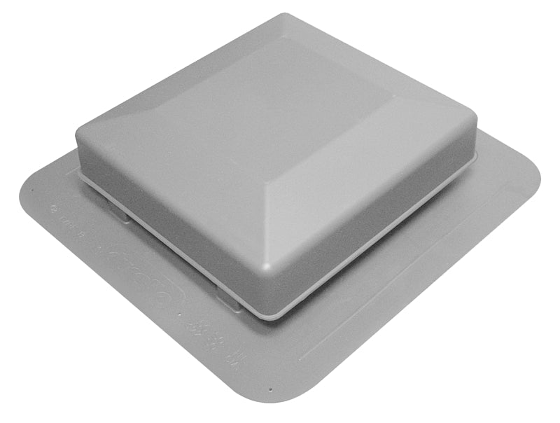 6050G SQUARE TOP RF VENT GRY