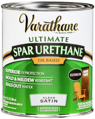 Varathane 9341H Spar Urethane Paint, Liquid, Clear, 1 qt, Can