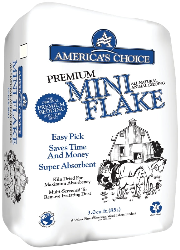 America's Choice 483.0P2MINIAC Flake Bedding