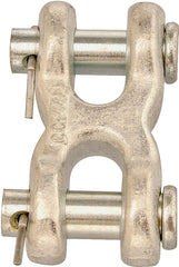 Campbell T5423300 Clevis Link, 1/4 x 5/16 in Trade, 3900 lb Working Load, Steel, Zinc
