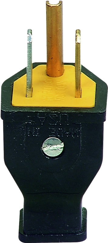 SA399 BLACK GROUNDED PLUG