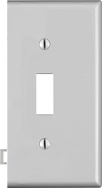 Leviton 905-0PSE1-00W Wallplate, 1 -Gang, Nylon, White