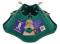 Jack-Post 508-ST Natural Tree Stand, 7 in H, Plastic, Green