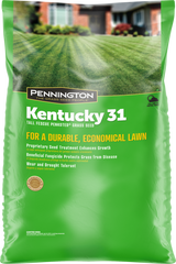 Pennington Kentucky 31 Series 100516056 Grass Seed, 50 lb Bag