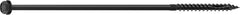 Camo 0365270 Structural Screw, 5/16 in Thread, 10 in L, Hex Head, Hex Drive, Sharp Point, PROTECH Ultra 4 Coated, 10