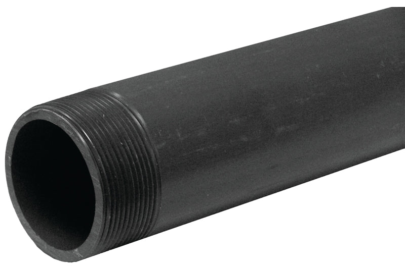 Lasco 207480BC Pipe Nipple, 3/4 in, PVC, SCH 80 Schedule, 48 in L