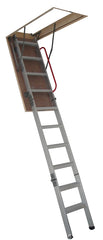 Nuvo Iron ALA225X54 Attic Ladder, Aluminum, Ceiling Opening: 22X53.5 in