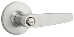 Weiser Safe Lock Winston Series 9SL30000-027 Privacy Lever, Levers Lock, Satin Chrome, Residential, Universal Hand