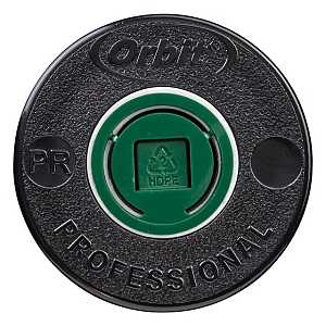 Orbit 80361 Pop-Up Spray Head Sprinkler, 1/2 in Connection, Female, 4 in H Pop-Up, 15 to 30 ft, Adjustable Nozzle