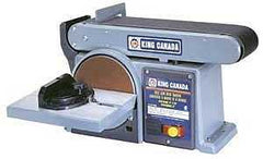 King Canada KC-705L-6 Belt and Disc Sander, 4.3 A, 4 x 36 in Belt