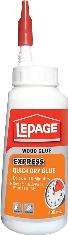 LePage 1536418 Wood Glue, Milky, 150 mL Bottle