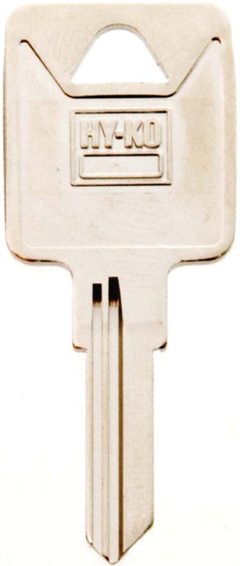 Hy-Ko 11010TM2 Key Blank, Brass, Nickel, For: Trimark Cabinet, House Locks and Padlocks