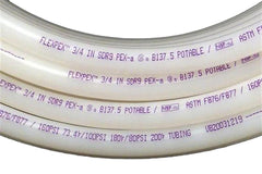 Flair-It SAFEPEX Pro 16064 PEX-A Pipe Tubing, 3/4 in, White, 100 ft L