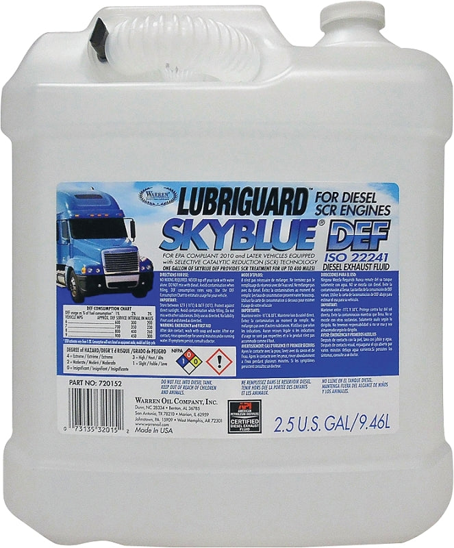 Lubriguard 720152 Fuel Additive Diesel, 2.5 gal