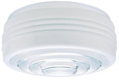 Westinghouse 8560800 Light Shade, 7-5/8 in Dia, Drum, Mushroom, Glass, White