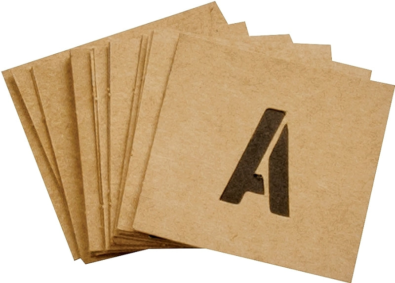 Hy-Ko ST-1 Number and Letter Stencil, Stencil