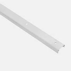 RENIN BF110B-03600-BW Door Track, Steel, Powder-Coated, 36 in L