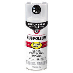 SPRAY PAINT GLS PURE WHT 12OZ
