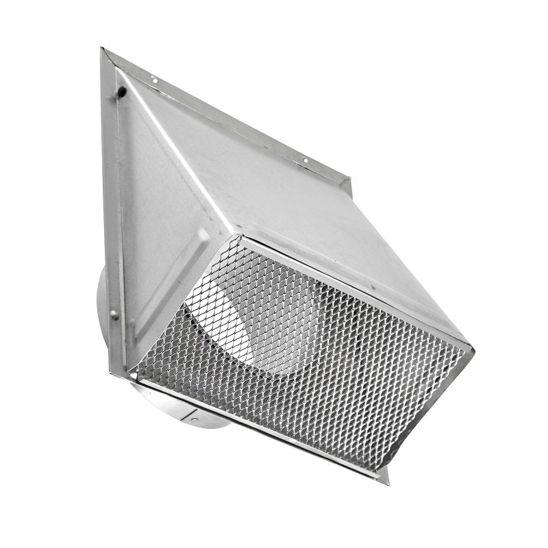 CAP WALL DAMPER SCREEN AL 6IN