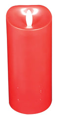 Hometown Holidays 25307 Christmas Candle, 7 in Candle, Cinnamon Fragrance, Red Candle
