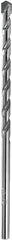 Irwin 5026001 Drill Bit, 5/32 in Dia, 3 in OAL, Percussion, Spiral Flute, 1-Flute, 5/32 in Dia Shank, Straight Shank
