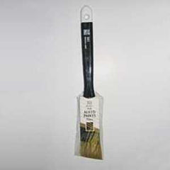 NOUR 351-30N Angular Paint Brush, 1.2 in W, 2-1/4 in L Bristle, Natural White Bristle, Sash Handle