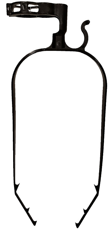 Ulta Lit Technologies 00022 Clip Ridge Roof, Holiday Light Clip, Black, Smooth, For: Hanging Light Sets On Roof