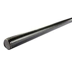 Reliable TRP38 Threaded Rod, 3/8-16 Thread, 36 in L, A Grade, Steel, Yellow, Machine Thread