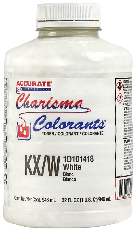 Charisma ACC001418-14 Colorant, White, 1 qt