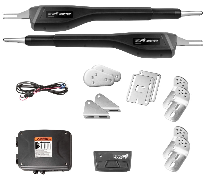 Mighty Mule MM372W Gate Opener, Battery, 16 ft Max Gate L