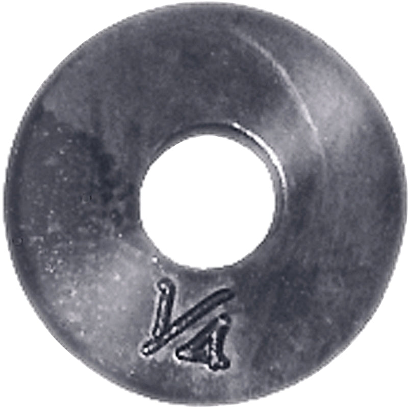 Danco 35064B Faucet Washer, 1/4 in, 9/16 in Dia, Rubber, For: Quick-Opening Style Faucets