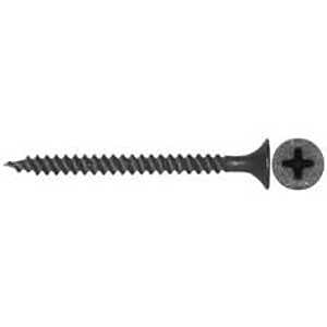 Reliable RzR Series DS6158J Screw, 1-5/8 in L, Fine, Full Thread, Flat Head, Phillips Drive, Type S Point, Steel, 450 BX