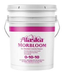 Alaska 100099472 Morbloom Fertilizer, 5 gal Bucket, Liquid, 0-10-10 N-P-K Ratio