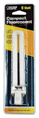 Feit Electric BPPL9 Compact Fluorescent Bulb, 9 W, PL Lamp, G23 Lamp Base, 560 Lumens, 2700 K Color Temp