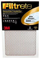 3M EA03DC-6C Allergen Reduction Filter, 20 in L, 25 in W, 2200 MPR